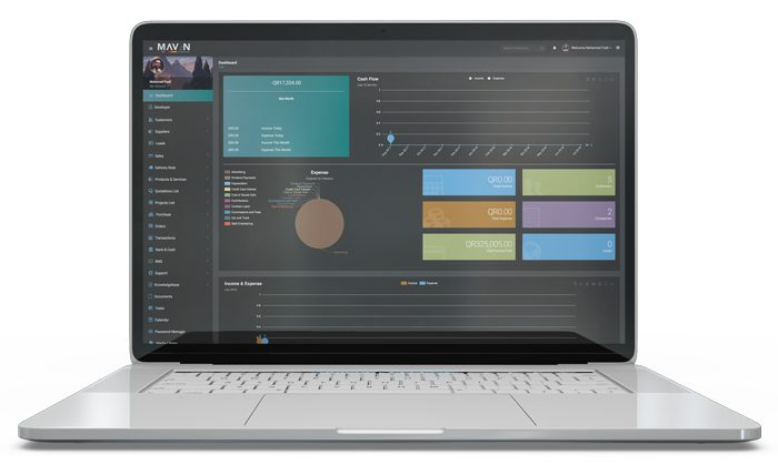 Grow your  Business with<br>  Maven ERP Solution